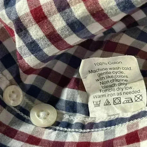 J.Crew Factory Slim Button Down Long Sleeves Shirt Size XL - Picture 10 of 14